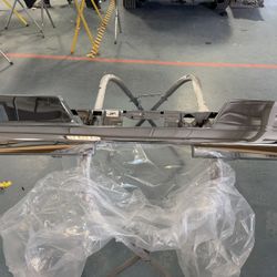 Chevy Silverado Rear Bumper Chrome