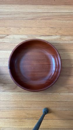 Mahogany carve decorative bowl