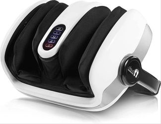 CloudMassage Foot & Calf Massager – Shiatsu Heat Compression Machine