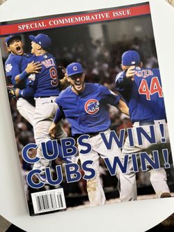 2016 Chicago Cubs World Series Commemorative Magazine