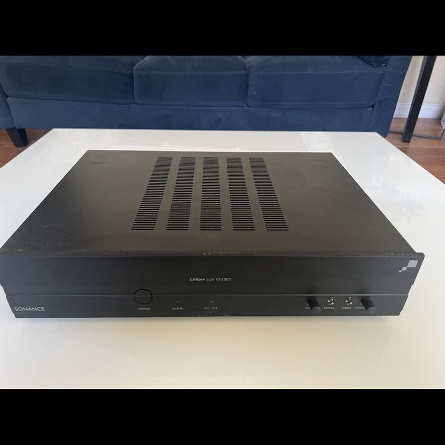 Sonance Cinema Sub 10-250D Subwoofer Amplifier m252 Nor Free Make An Offer