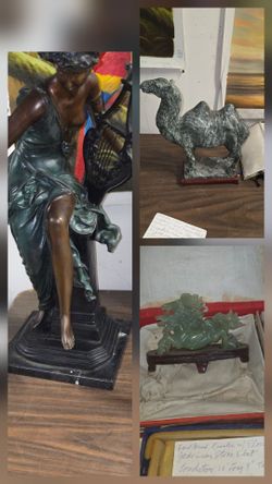 Vintage Asian sculptures