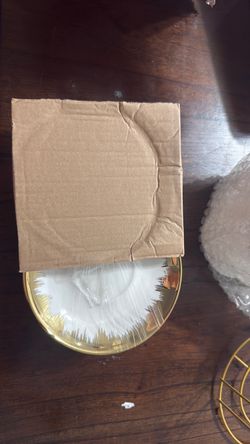 fine ceramics coffee set. White and gold