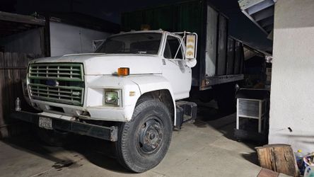 Ford Medium Duty Work Truck with Dump Bed