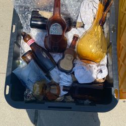 Brown And Amber Bottle Collection 37 +
