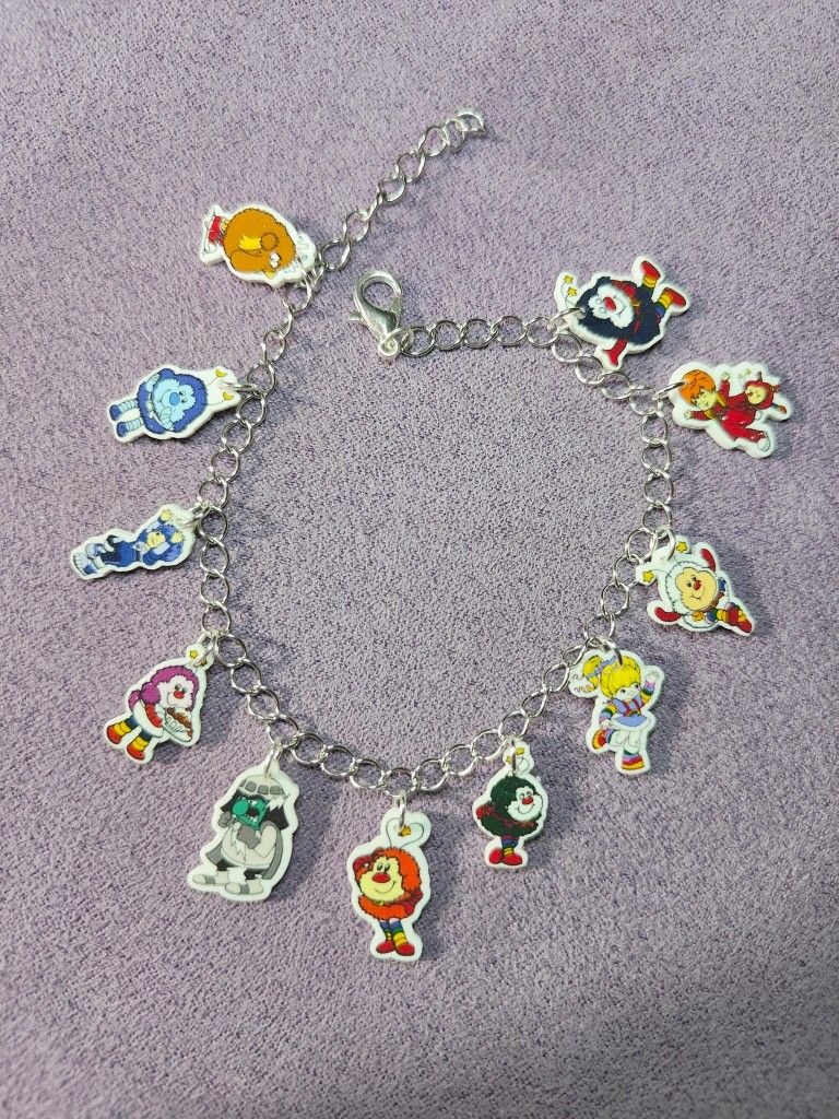 Rainbow Brite Charm Bracelet