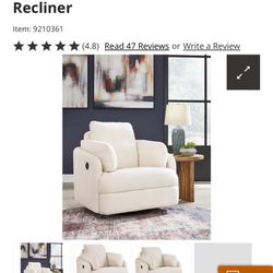 Recliner Chair From Ashley 