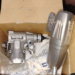 model airplane two-stroke, glow-plug engine