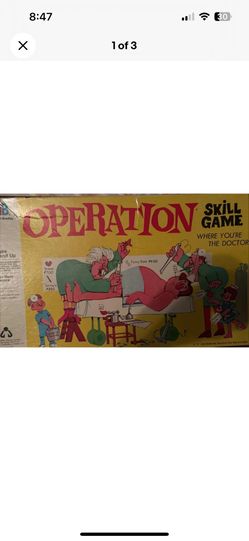 1965 Vintage Operation Game
