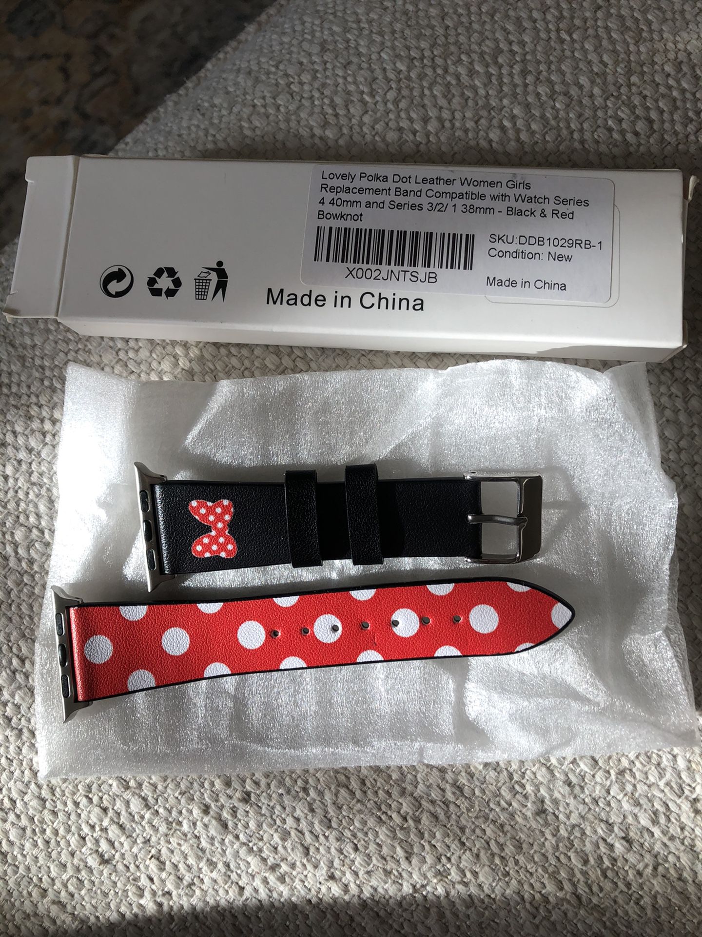 Minnie Mouse Apple Watch Band