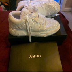 Amiri Trainers With Rhinestone On Them, Size 12, Worn  2 Times