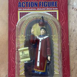  2003 Accoutrements Pope Innocent III Historical Action Figure Sealed Package