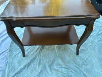 Wood table