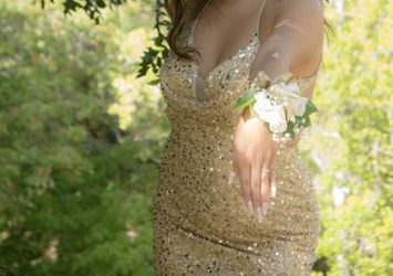 Champagne Prom/Special Event Dress