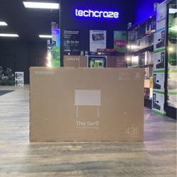 Samsung THE SERIF QLED 43” Smart TV New