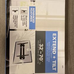 SanusVuePoint Tilting TV Wall Mount For 32” to 70”