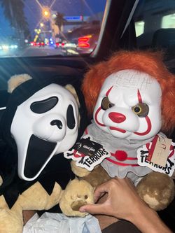 Teddy terrors Ghostface and IT