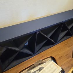 Blue Wine Shelf In Good Condition