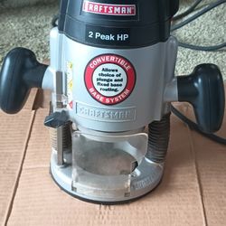 Craftsman Plunge Router 