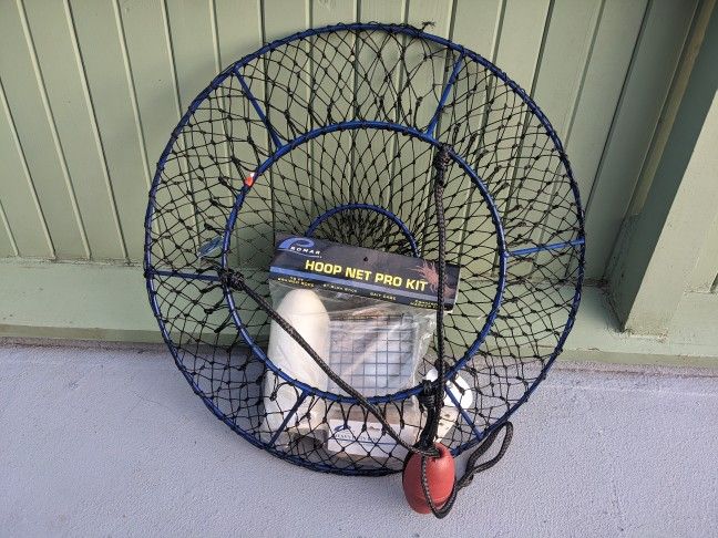 Promar Ambush XL-Heavy 14-LB Lobster and Crab Hoop Net Assorted Styles Includes Pro Kit