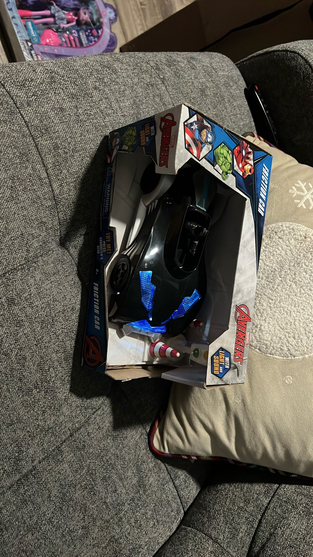 Avengers with light and sound