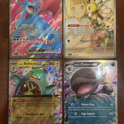 Pokemon Full Art & Ultra Rare Journey Together Holo Lot of 4 MINT! PACK FRESH!