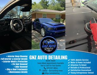 Car detail for sale