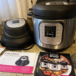 InstaPot with AirFryer Lid