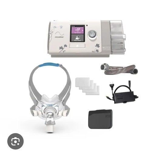 AirSense 10 AutoSet For Her with AirFit F30 Full Face Mask Bundle – integrates the women’s ResMed AirSense 10