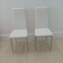 Brand New White Kitchen Table Chairs