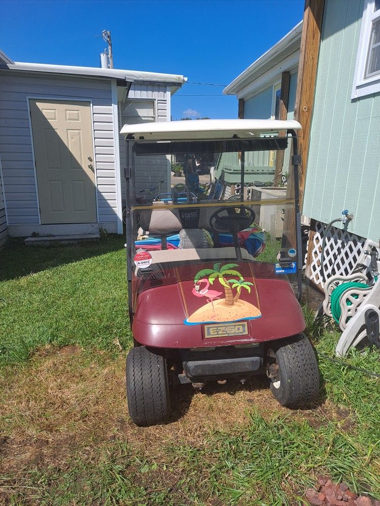 EZGO Golf Cart batteries less than 1 yr old