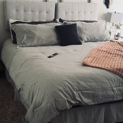 King Bed Frame And Headboard 