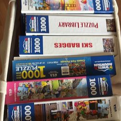 Puzzles. Used. 300 - (contact info removed) Pieces. Many More Available 