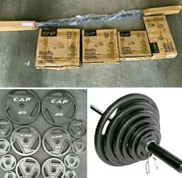 300lbs Weight Set new!