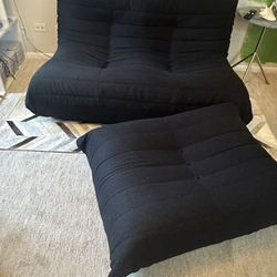 Loveseat & Ottoman