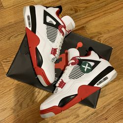 Jordan 4 Retro Fire Red