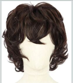 Wig Dark Brown