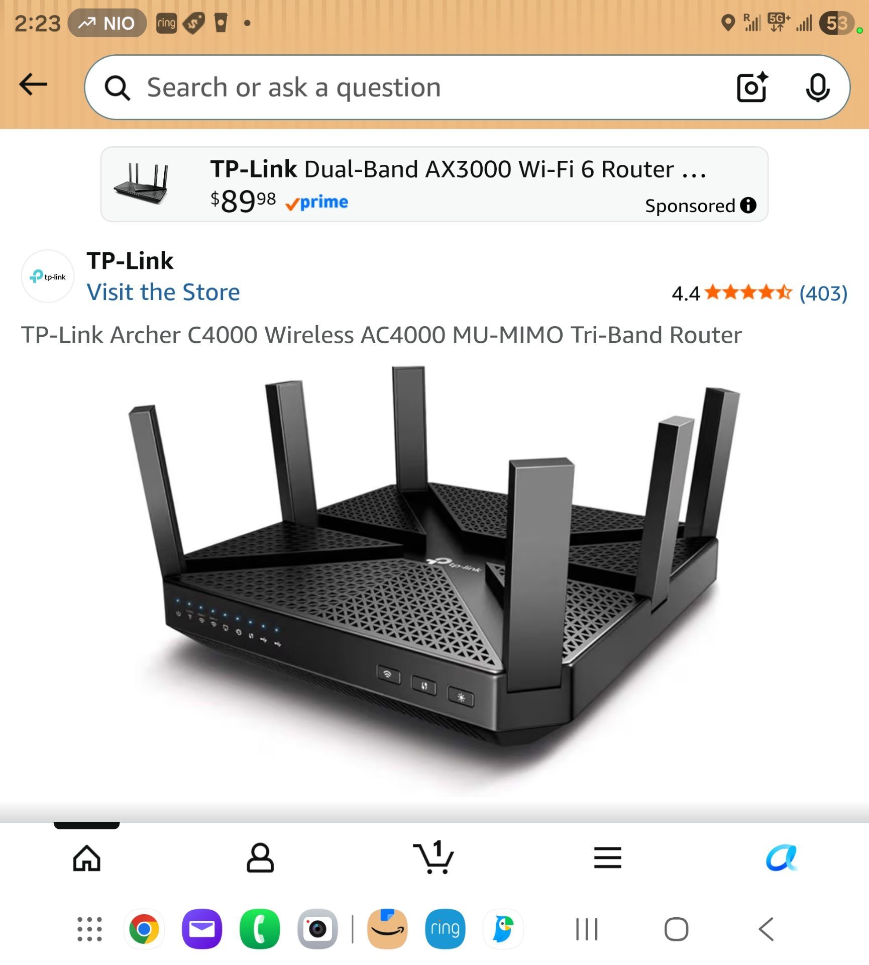 TP link internet router