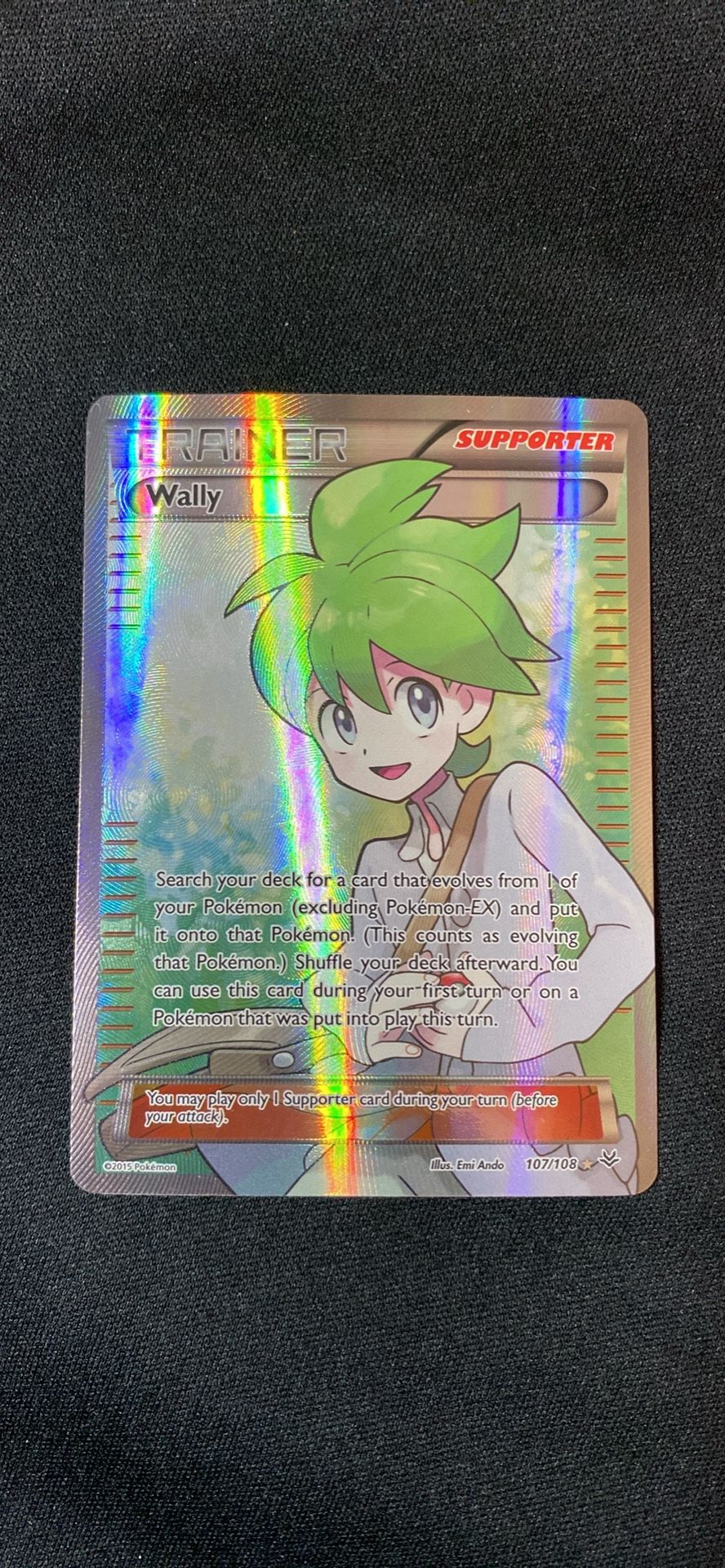 Wally (107 Full Art) - XY - Roaring Skies (ROS) lp