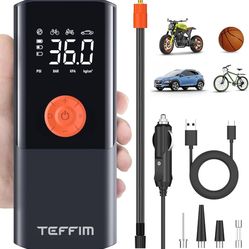 Tire Inflator Portable Air Compressor with Digital Pressure Gauge