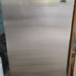 Stainless Mini Fridge With Built In Freezer 