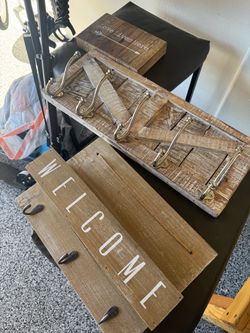Hangers and mail box