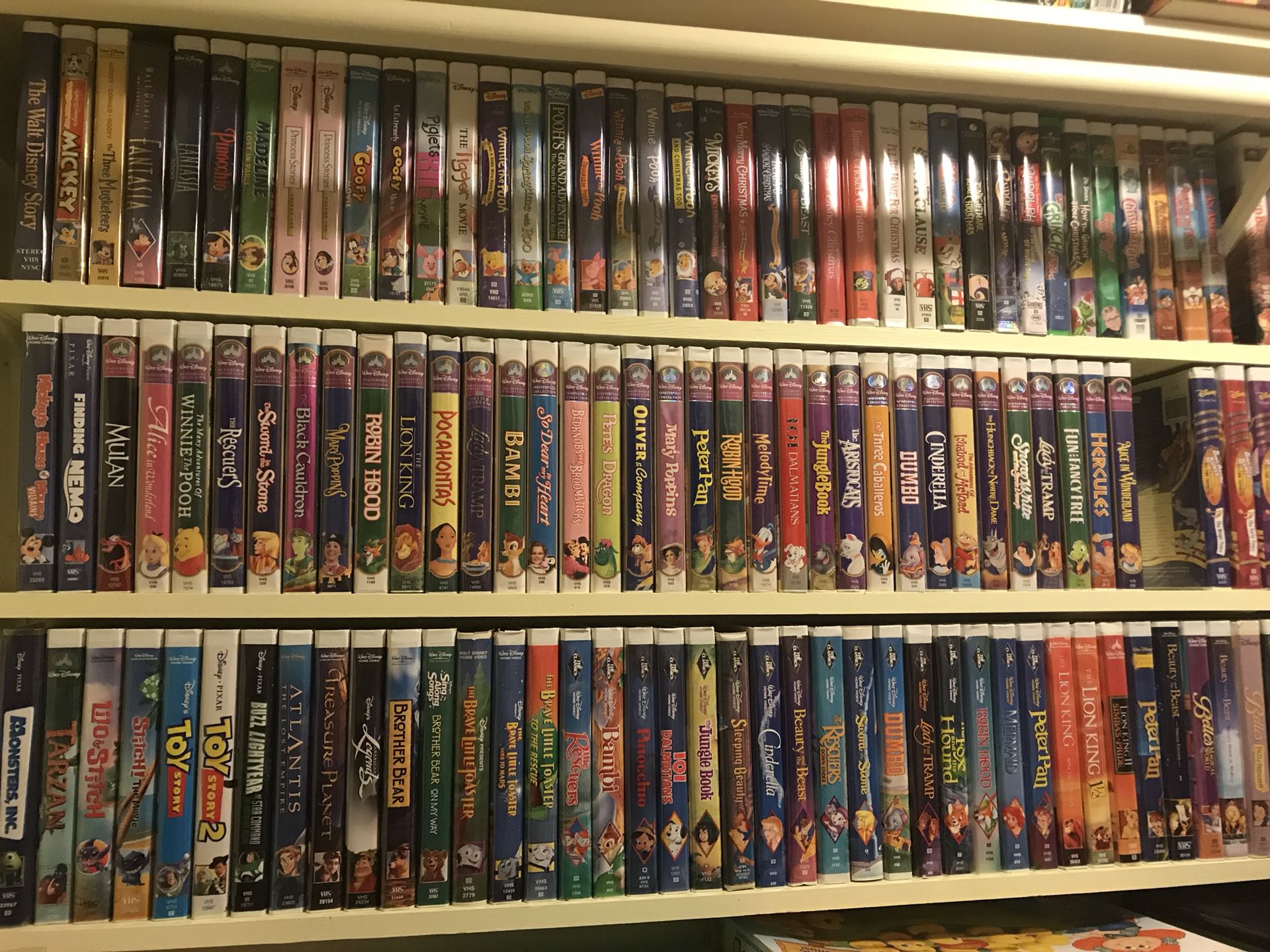 HUGE VHS collection - Disney and Classics for Sale in Knightdale, NC ...
