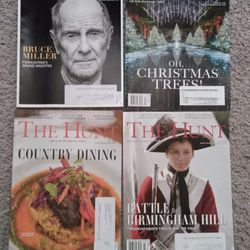 4 Brand New The Hunt Magazines ( Price For All ) 