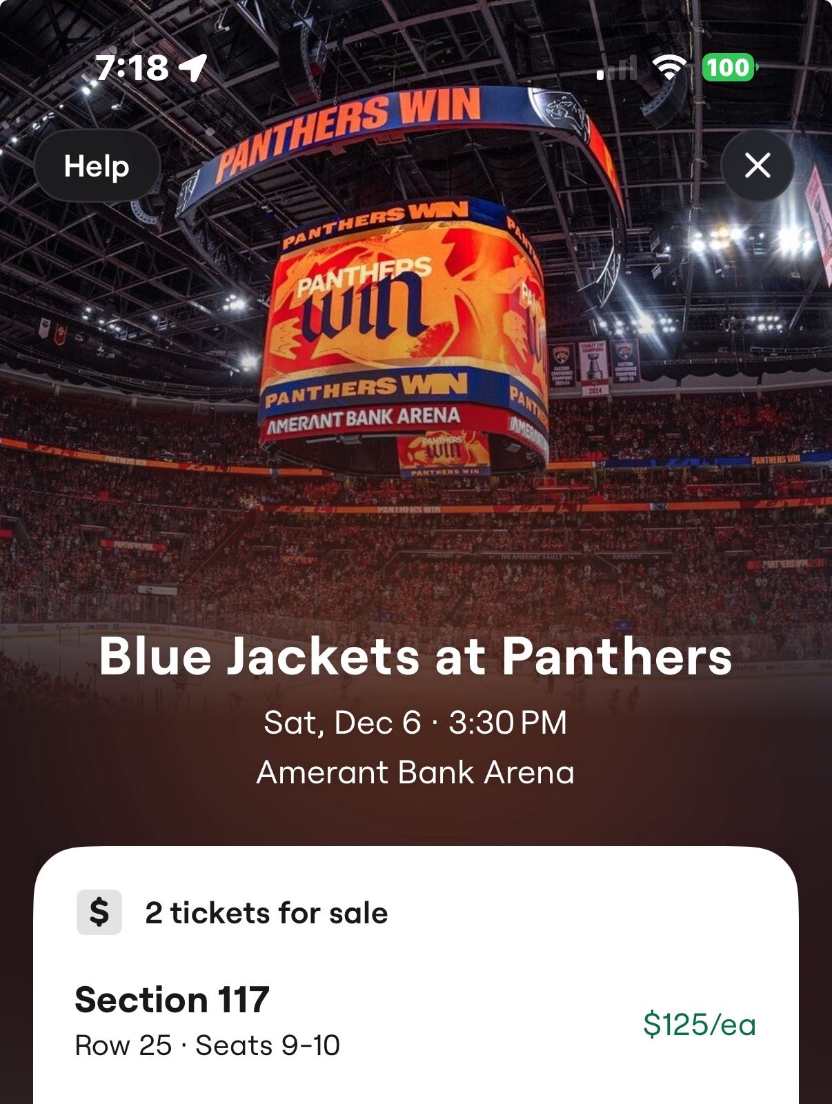 Panthers Vs Blue Jackets