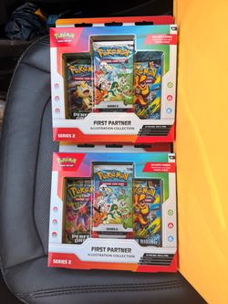 Pokémon First Partner Illustration Collection Series 2 (x2)