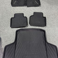 2022 Honda Accord All Weather Matts Including Trunk