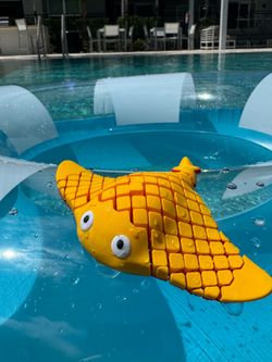 Cute Water Toy Stingray 3D Printed Articulating Flexi
