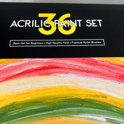 Acrylic Paint Set 36 PCs 