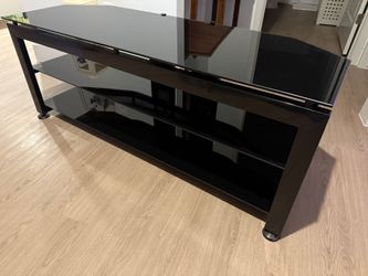 Metal & Glass TV Stand